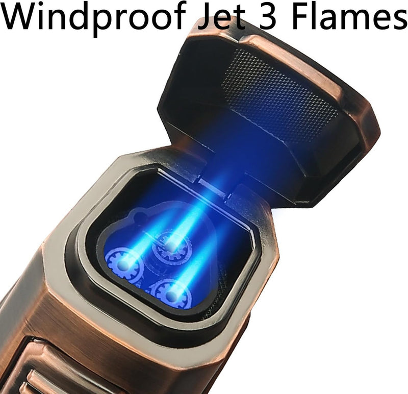 Honest Cigar Lighter 3 Flame