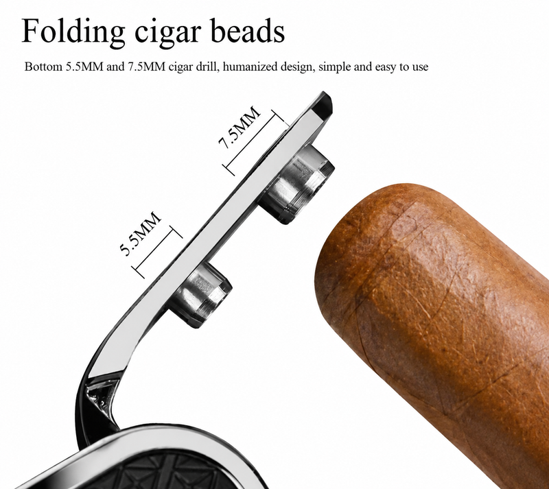 Honest Unusual Luxury Double Flame Pipe Lighter Removable Grinding Wheel