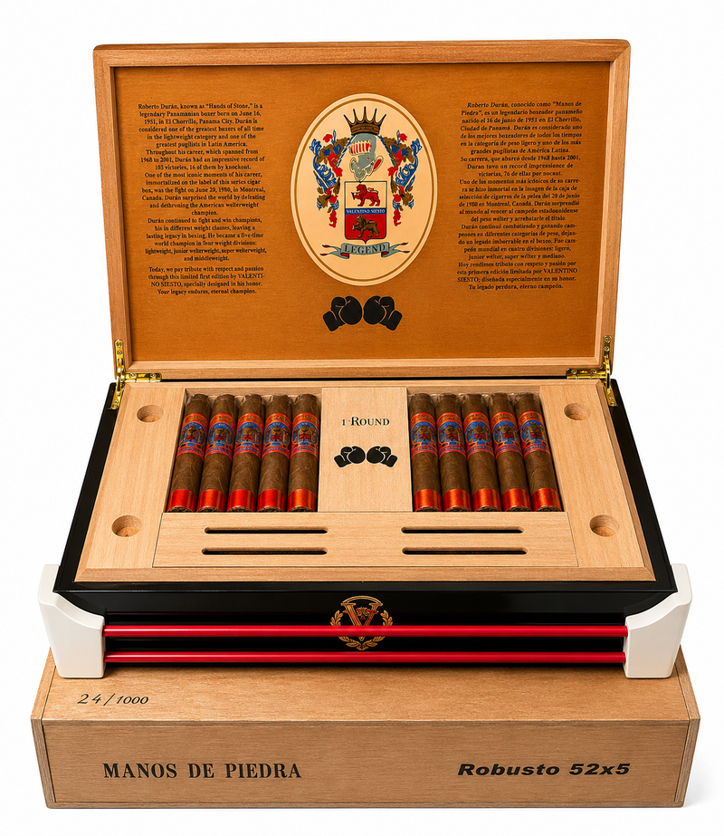 Valentino Siesto (LIMITED EDITIONS)  ‏Manos de Piedra 1 Round  ‏