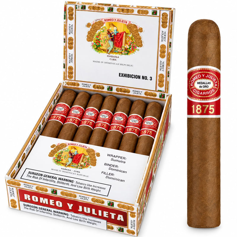 Romeo Y Julieta 1875 Exhibition No. 3